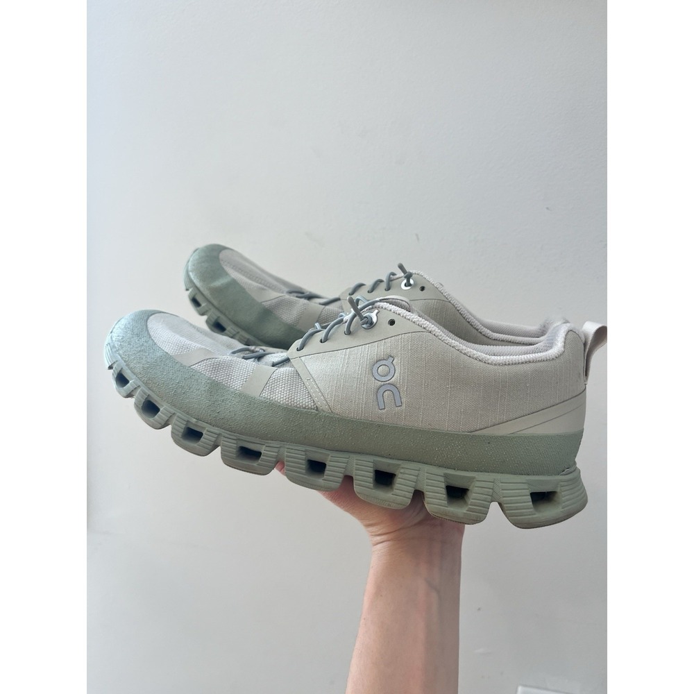 On Cloud Dip Reseda Olive‎ Oil Womens Size 10 Mud Guard Cloudtec Sneakers